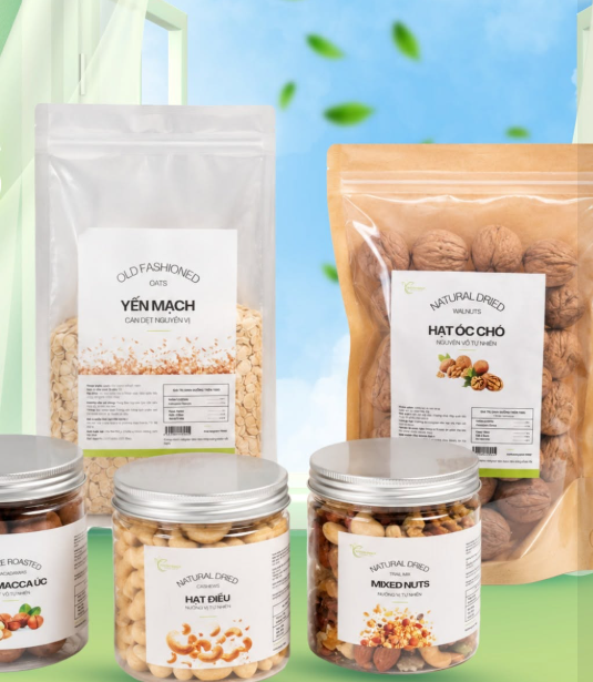 san pham Che do an healthy voi hat dinh duong Nutri Daily